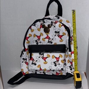 Disney Mickey Mouse Kids Backpack - Black and White